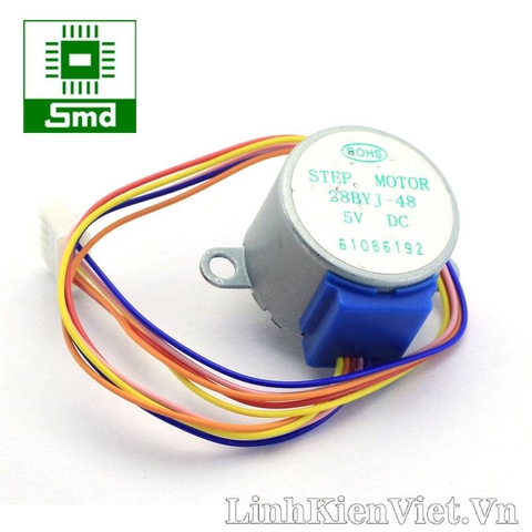 Động cơ bước giảm tốc 28BYJ48 (5V)