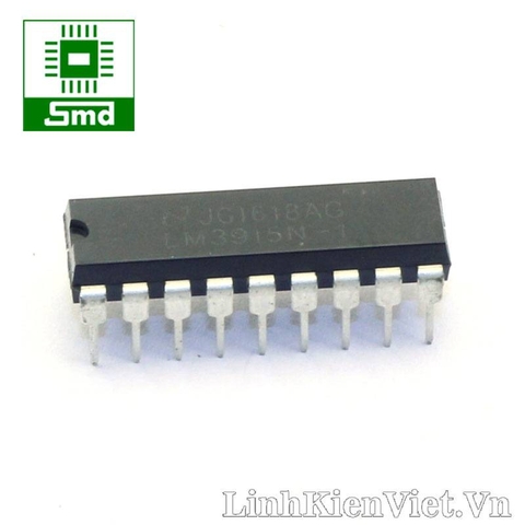 LM3915 (IC equalyzer 10 kênh)