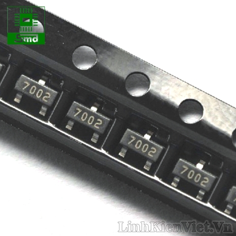 2N7002 N Channel mosfet 210mA - 60V SOT-23