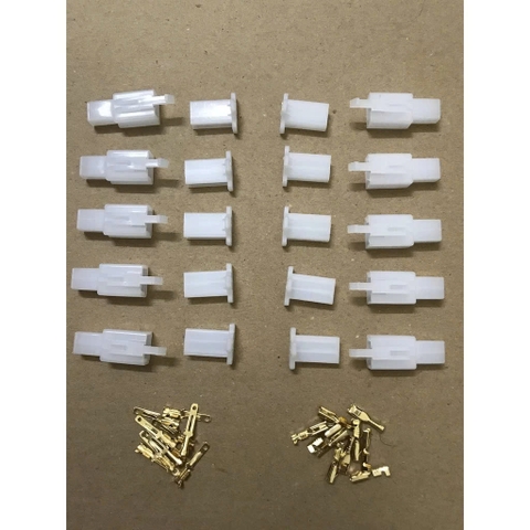 Cặp chân cắm Cos Xe máy 2.8mm 4P + đầu cose