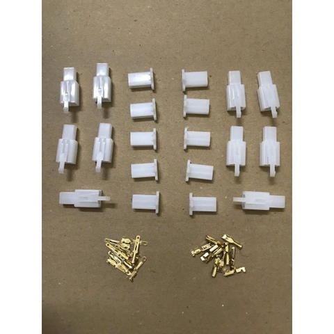 Cặp chân cắm Cos Xe máy 2.8mm 4P + đầu cose