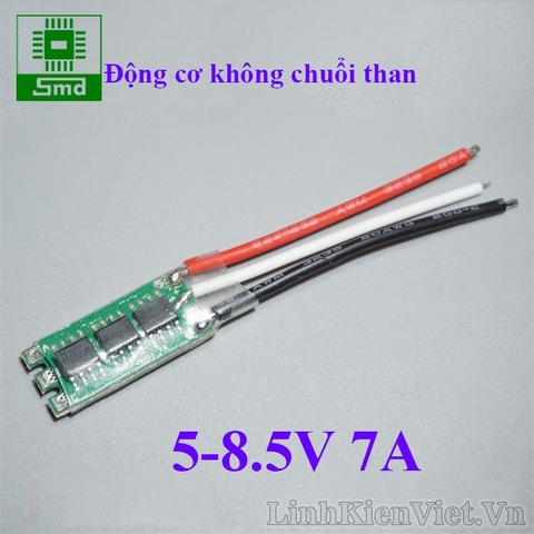 Mạch điều khiển động cơ không chổi than mini 2S 7A (5-8.5V)