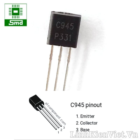 2SC945 C945 NPN 50V 0.15A TO-92