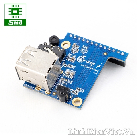 Board mở rộng cho Kit Orange Pi Zero 2xUSB2.0 Audio Mic IR