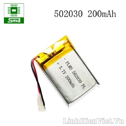 Pin lithium 502030 200MAH 3.7V__AE3-4