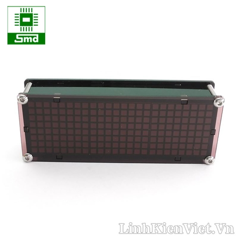 Đồng hồ LED Matrix Mini V2 (Màu đỏ)