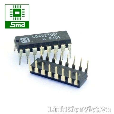 thumbnail interactive-video image 1 of 10 PCS CD40110BE DIP-16 IC - Original Texas Instruments (smw Branded) 1 of 6
