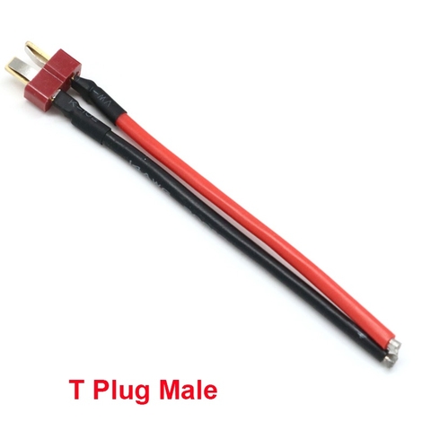 Dây Cáp Silicone Đầu T Plug Nối đực Cái Male / Female (100mm)