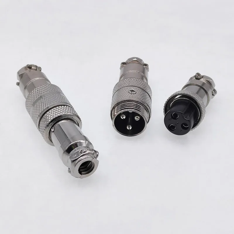 Bộ jack cắm bắt dây GX12 đực cái chuyên dụng nối dây - 7P