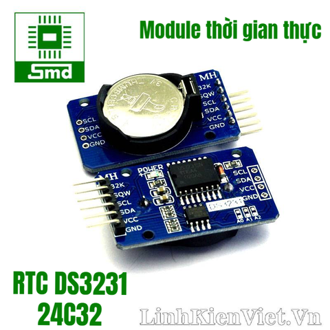 Module DS3231, Mô đun thời Gian Thực RTC DS3231 kèm pin CR2032__P1-6