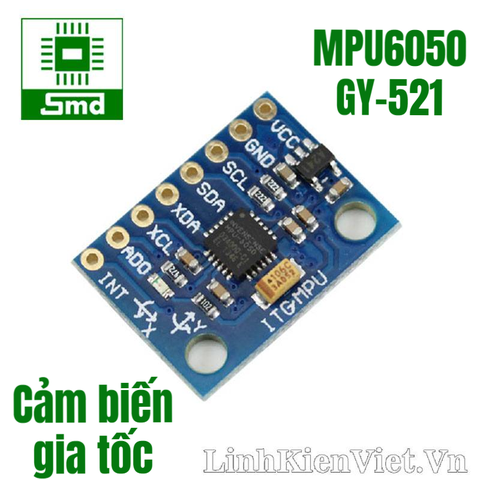 MODULE CẢM BIẾN GIA TỐC MPU6050 GY-521