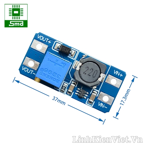 Module nâng áp 2A MT3608 (2-24V)