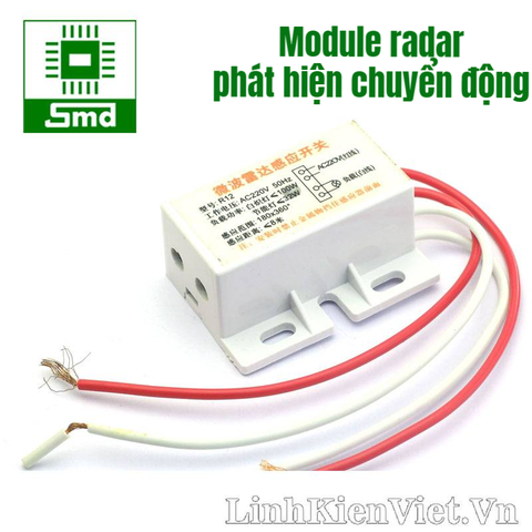 Module radar + light senser (Có switch)