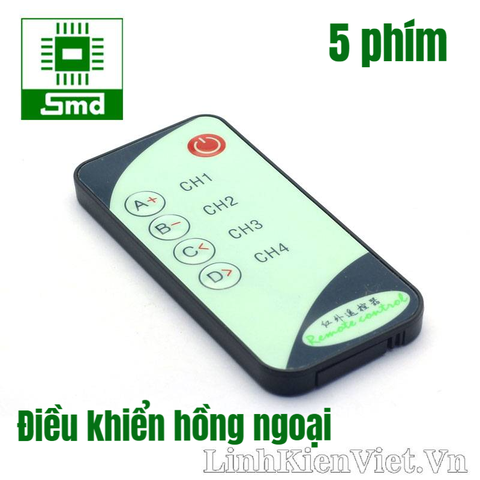 Điều khiển hồng ngoại 5 phím