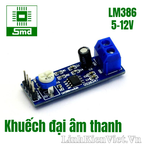 Module khuếch đại âm thanh LM386