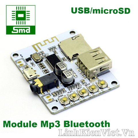 MODULE MP3 bluetooth (USB + MICROSD)