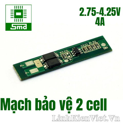 Mạch bảo Vệ 2 cell lithium