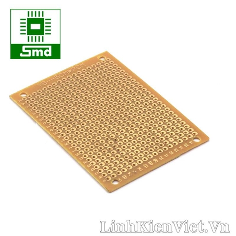 (CHỜ XÓA ) PCB đục lỗ 5x7cm sừng