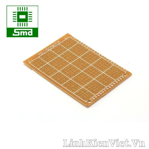 (CHỜ XÓA ) PCB đục lỗ 5x7cm sừng