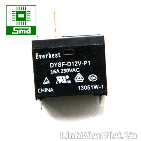 Relay DYSF-D12V-P1 16A