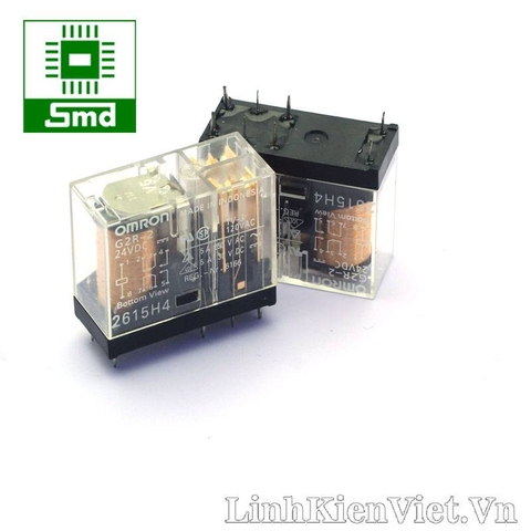 Relay omron G2R-2-24VDC (5A 8 chân)