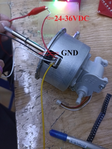 Động cơ NIDEC không chổi than 24-36V (BLDC làm quạt DC)