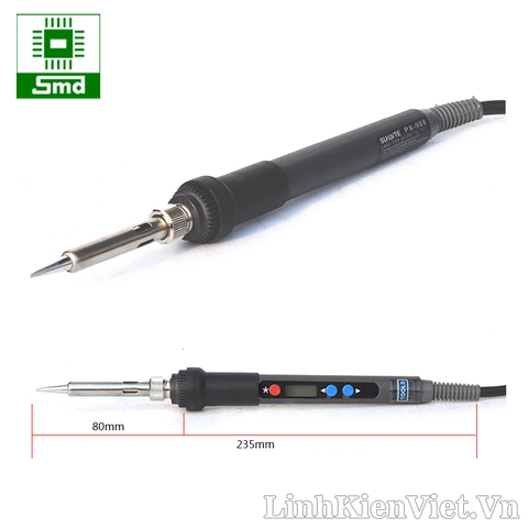 Máy hàn chỉnh nhiệt PX-988 hiển thị LCD - 220V