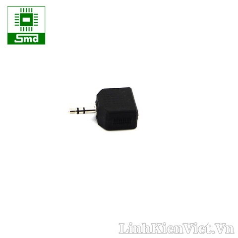 Jack Audio đực 3.5mm hai đầu ra cái 3.5