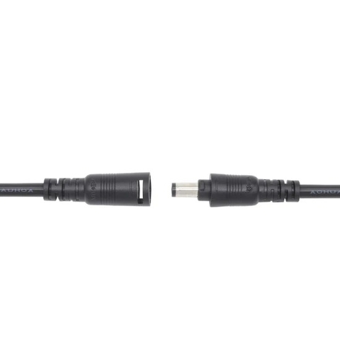 Jack DC Loại 5A Có khóa màu đen nối nhanh kèm dây dài 13cm