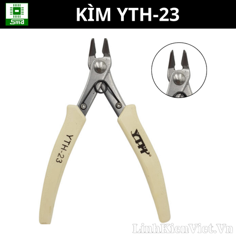 Kìm cắt chân linh kiện thép không gỉ YTH đầu thẳng cong các loại