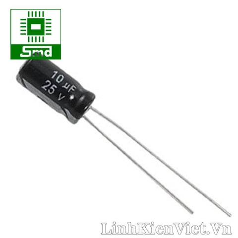 Tụ phân cực 10uF 25V