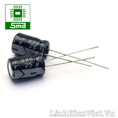 Tụ phân cực 220uF 25V