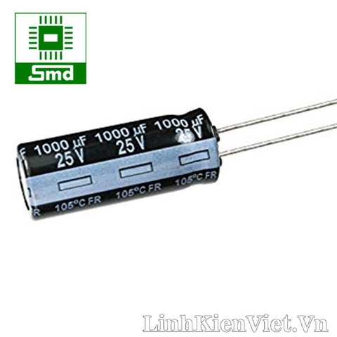 Tụ phân cực 1000uF 25V