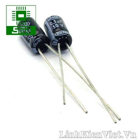 Tụ phân cực 0.1uF 50V