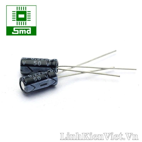 Tụ phân cực 0.22uF 50V