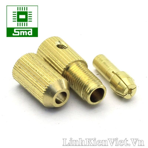 Đầu kẹp mũi khoan 4 chấu -Trục động cơ 2.3mm