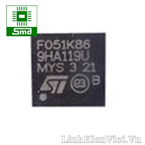 STM32F051K8U6 QFN32