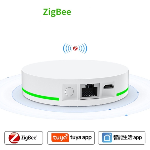 Bộ Điều Khiển Trung Tâm Hub Zigbee Tuya 3.0 kết nối wifi hoặc mạng LAN