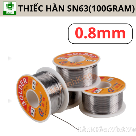 Thiếc hàn nhựa thông SN63 cuộn 100 gram (Model B-2)