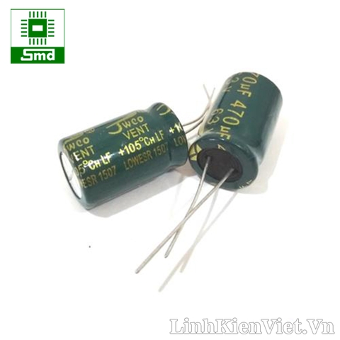 Tụ phân cực 470uF 63V 13x20mm