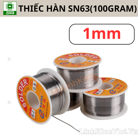 Thiếc hàn nhựa thông SN63 cuộn 100 gram (Model B-2)