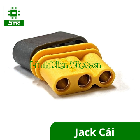 Cặp Jack cắm MR60 ba chấu Hàng chuẩn Amass