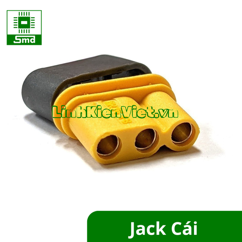 Jack cắm MR60 ba chấu Hàng chuẩn Amass