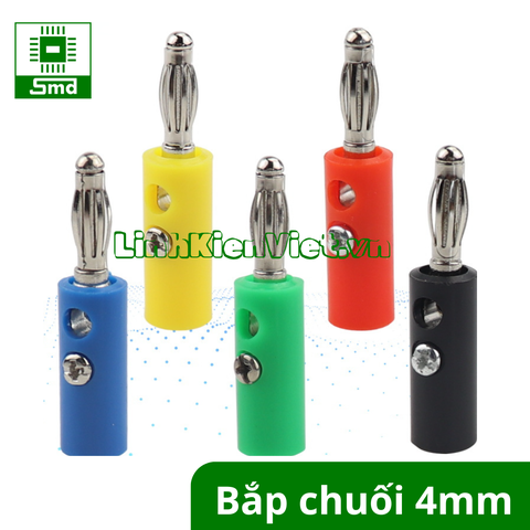 Jack bắp chuối Banana 4mm kiểu đèn lồng