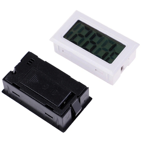 Nhiệt kế mini đo nhiệt độ (đầu đo gắn trong) hiển thị LCD