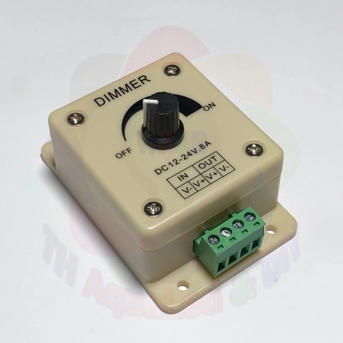 Dimmer Điều tốc DC 12-24V 30A, băm xung PWM điều chỉnh tốc độ, độ sáng