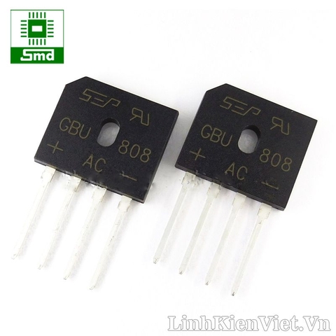 Diode cầu GBU810 8A 1000V