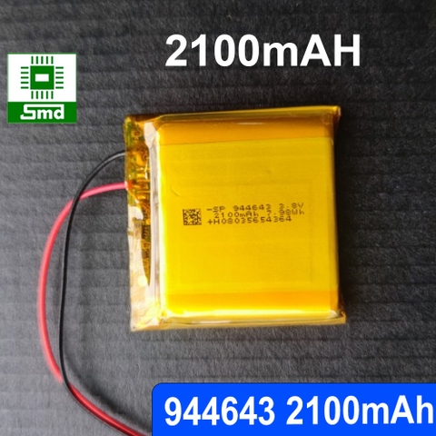 Pin lithium , Pin Li-Po 3.7V 944643 2100mAh