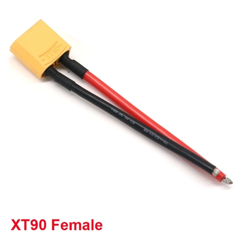 Dây Cáp Silicone Đầu XT90 Nối đực Cái Male / Female (100mm)
