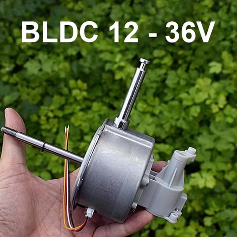 Động cơ Quạt không chổi than BLDC 12-24V 2 Vòng bi